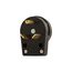 Arrow Hart Angled Plug, #12-10 Awg 30A 125V, Black, Tt-30P, 2-Pole 3-Wire, 0.64", 83-BOX