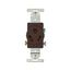 Arrow Hart Industrial Single Receptacle, #14-10 Awg 20A, 277V, Side Wire, Brown, 7-20R, 834B-BOX