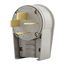 Arrow Hart Extra Heavy-DutyAngled Plug, #12-4Awg 50A, 120/208V, Gray, 18-50P, 4-Pole, 4-Wire, 8352AN