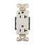 Arrow Hart Duplex Receptacle, #14-10 Awg 20A, Healthcare 125V, 5-20R, Duplex, Auto-Grounding, 8362W