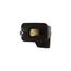 Straight Blade Angled Plug, #18-16 Awg 15A 125V, Black Rubber, 1-15P, 2-Pole, 2-Wire, 84-6BK-BOX