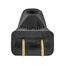Straight Blade Angled Plug, #18-16 Awg 15A 125V, Black Rubber, 1-15P, 2-Pole, 2-Wire, 84BK-BOX