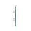 Blank Wallplate, Stainless Steel, Blank Cutout, Stainless Steel, 2- Gang, Standard, Ed Box, 93152-BOX