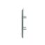 Blank Wallplate, Stainless Steel, Blank Cutout, Stainless Steel, Two- Gang, Standard, Sp-L, 93152-SP-L