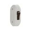 Commercial Switch, Switch, 3A, Surface, 120V, Feed-Through, Cord, White, Cord, Polycarbonate, 933W-BOX