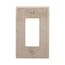 Decorator / Gfci Wallplate, Stainless Steel, Decorator Cutout, Stainless Steel, Single-Gang, Mid, 93934-BOX