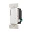 Smart Dimmer, Light Almond, White, Flush, 1-Pole, 1-Pole, Multi-Location, 120 Vac, 300W, AAL06-C2-K