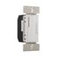 Smart Dimmer, Ivory, Flush, 1-Pole, 1-Pole, Multi-Location, 120 Vac, 300W, Wire Leads, AAL06-C4-K
