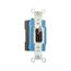 Locking Switch, #14-10 Awg, 15A, 120/277V, Back & Side Wiring, Key Actuator, Brown, 1-Pole, AH1201L