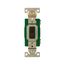Arrow Hart Toggle Switch, #14-10 Awg, 15A, 120/277V, Back & Side, Screw, Ivory, 1-Pole, AH1201V