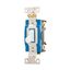 Arrow Hart Toggle Switch, #14-10 Awg, 15A, Flush Mount, 120/277V, Screw, White, 1-Pole, AH1201W