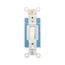 Arrow Hart Toggle Switch, #14-10 Awg, 15A, 120/277V, Back & Side, Screw, White, 3-Way, Phenolic, AH1203LTW