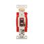 Arrow Hart Toggle Switch, #14-10 Awg, 20A, 120/277V, Back & Side Wiring, Screw, Brown, 1-Pole, AH1221B