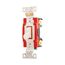Arrow Hart Toggle Switch, #14-10 Awg, 20A, 120/277V, Back & Side, Screw, Light Almond, 1-Pole, AH1221LA