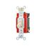 Arrow Hart Toggle Switch, Lighted, #14-10 Awg, 20A, 120/277V, Screw, Ivory, 1-Pole, Phenolic, AH1221LTV
