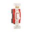Arrow Hart Toggle Switch, #14-10 Awg, 20A, 120/277V, Back & Side, Screw, White, 1-Pole, AH1221W