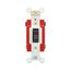 Arrow Hart Toggle Switch, #14-10 Awg, 20A, Flush Mount, 120/277V, Screw, Brown, 2-Pole, AH1222B