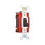 Arrow Hart Toggle Switch, #14-10 Awg, 20A, Flush Mount, 120/277V, Screw, Brown, 2-Pole, AH1222B
