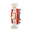Arrow Hart Toggle Switch, #14-10 Awg, 20A, 120/277V, Back & Side, Screw, Ivory, 2-Pole, AH1222V