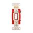 Arrow Hart Toggle Switch, #14-10 Awg, 20A, 120/277V, Back & Side, Screw, White, 2-Pole, AH1222W