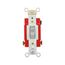 Arrow Hart Toggle Switch, #14-10 Awg, 20A, 120/277V, Back & Side, Screw, Gray, 3-Way, AH1223GY
