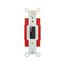 Locking Switch, #14-10 Awg, 20A, 120/277V, Key Actuator, Maintained Closure, Brown, 3-Way, AH1223L