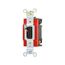 Locking Switch, #14-10 Awg, 20A, 120/277V, Key Actuator, Maintained Closure, Brown, 3-Way, AH1223L