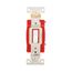 Arrow Hart Toggle Switch, #14-10 Awg, 20A, 120/277V, Back & Side, Screw, White, 3-Way, AH1223W