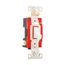 Arrow Hart Toggle Switch, #14-10 Awg, 20A, 120/277V, Back & Side, Screw, White, 3-Way, AH1223W