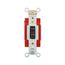 Arrow Hart Toggle Switch, #14-10 Awg, 20A, 120/277V, Back & Side Wiring, Screw, Brown, 4-Way, AH1224B