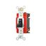Arrow Hart Toggle Switch, #14-10 Awg, 20A, 120/277V, Back & Side Wire, Screw, Black, 4-Way, AH1224BK
