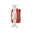 Arrow Hart Toggle Switch, #14-10 Awg, 20A, 120/277V, Back & Side, Screw, Ivory, 4-Way, AH1224V