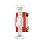 Arrow Hart Toggle Switch, #14-10 Awg, 20A, 120/277V, Back & Side, Screw, White, 4-Way, AH1224W