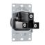 Receptacle Single Flush 30A 250V 2P3W Str, Black, AH1234BK-BOX