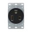 Power Receptacle Ah1254W-Box, AH1254BK-BOX