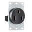 Power Receptacle Ah1254W-Box, AH1254BK-BOX
