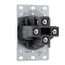 Receptacle Single Flush 30A 125/250V 3P4W Str, White, AH1257W-F