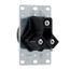 Receptacle Single Flush 30A 125V 2P3W Str, Black, AH1263BK-BOX