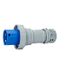 Arrow Hart Pin & Sleeve Plug, 100A/125A, 2-Pole #4 -1/0 Awg #12-#16 Awg 3 Wire, AH3100P6WDR
