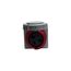 Arrow Hart Pin & Sleeve Receptacle #4 -1/0 Awg #12-#16 Awg 100A 480V, Red, 2-Pole 3-Wire, Female, AH3100R7W