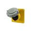 Arrow Hart Pin & Sleeve Receptacle, #12-#10Awg 16A, 110-130V, Ip69K, 2-Pole 3-Wire, Female, AH316R4W