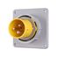 Arrow Hart Pin & Sleeve Inlet, #12-#10 Awg 20A 125V, Ip67, Ip69K, 2-Pole 3-Wire, Male, AH320B4W