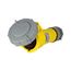 Arrow Hart Pin & Sleeve Connector, #12-#10 Awg 20A 125V, Ip69K, 2-Pole 3-Wire, Female, AH320C4W