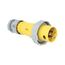 Arrow Hart Pin & Sleeve Plug, #12-#10 Awg 20A 125V, Ip69K, 2-Pole 3-Wire, Male, AH320P4W