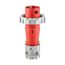 Arrow Hart Pin & Sleeve Plug, #12-#10 Awg 20A, 480V, Red, Ip69K, 2-Pole 3-Wire, Male, AH320P7W