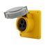 Arrow Hart Pin & Sleeve Receptacle, #12-#10 Awg 20A 125V, Ip67, Ip69K, 2-Pole 3-Wire, Female, AH320R4W