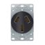 Power Receptacle Ah32W-F, AH32BK-F