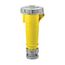 Arrow Hart Pin & Sleeve Connector, #10-#2 Awg 30A 125V, Ip69K, 2-Pole 3-Wire, Female, AH330C4W