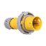 Arrow Hart Pin & Sleeve Plug, #10-#2 Awg 30A 125V, Ip67, Ip69K, 2-Pole 3-Wire 0.433-0.985", Male, AH330P4W