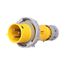 Arrow Hart Pin & Sleeve Plug, #10-#2 Awg 30A 125V, Ip67, Ip69K, 2-Pole 3-Wire 0.433-0.985", Male, AH330P4W